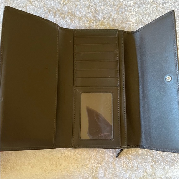 Signature Canvas Coach Envelope Wallet - Picture 3 of 4